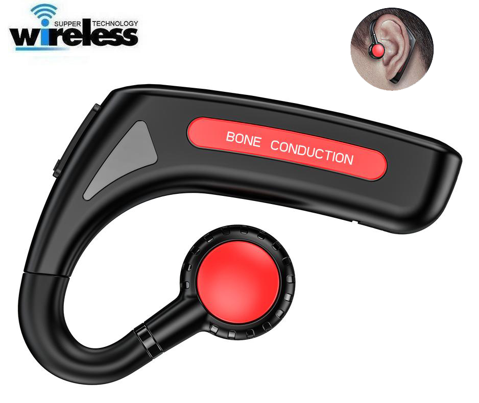 Fashion Wireless Bluetooth Cell Phone Earphones None In-ear Bone Conduction Vibrator Speaker Headphone HIFI Sound Quality Long Endurance Headset