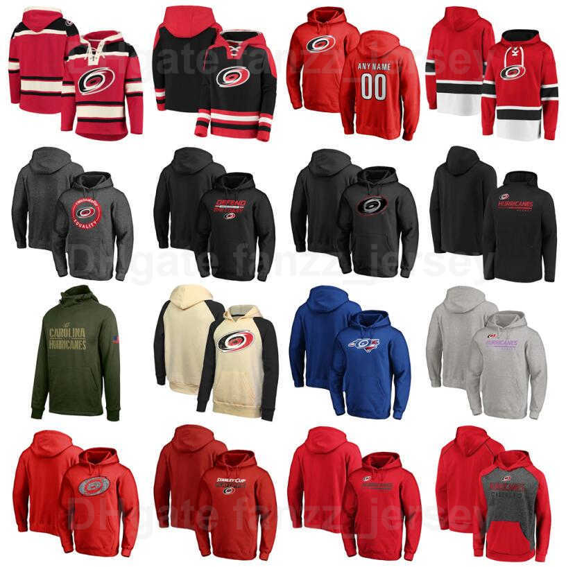 Carolina Hurricanes Hockey Hoody Pullover Jackets 11 Staal Hooded 20 Sebastian Aho Hoodies 37 Andrei Svechnikov Sweatshirts 10 Ron Francis Custom Name от DHgate WW