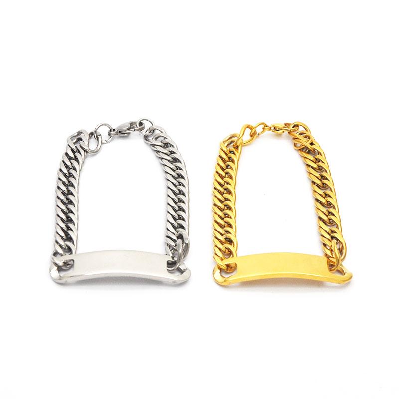 Link, Chain 2021 Coming Men Bracelets Silver Gold Shape Stainless Steel Bracelet For Br05134
Link, Chain 2021 Coming Men Bracelets Silver Gold Shape Stainless Steel Bracelet For Br05134