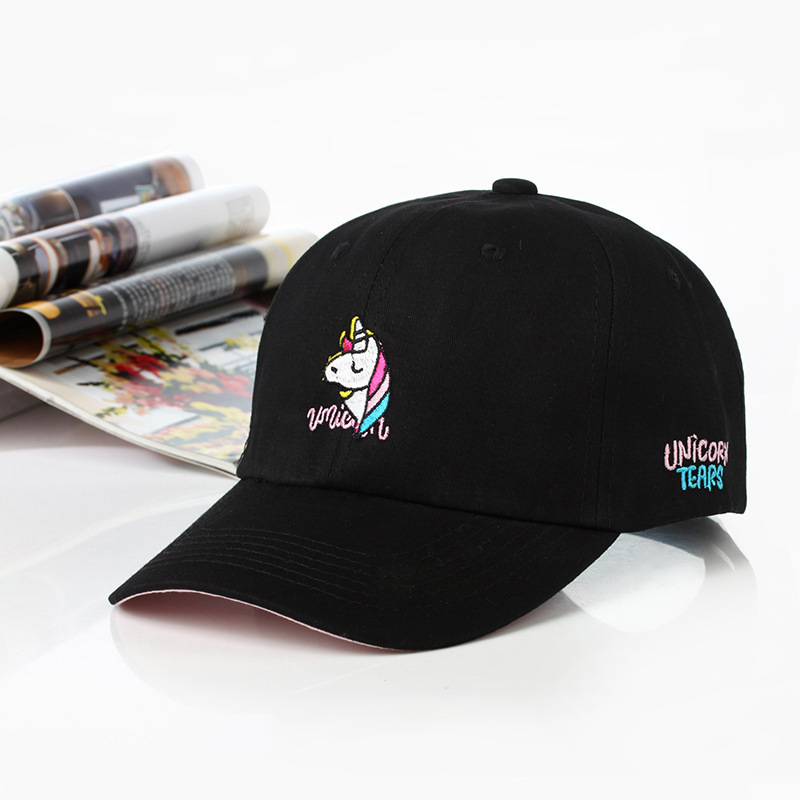 korean flipper cartoon unicorn personality baseball cap spring and summer boys girls travel sunscreen, Black;white
korean flipper cartoon unicorn personality baseball cap spring and summer boys girls travel sunscreen, Black;white