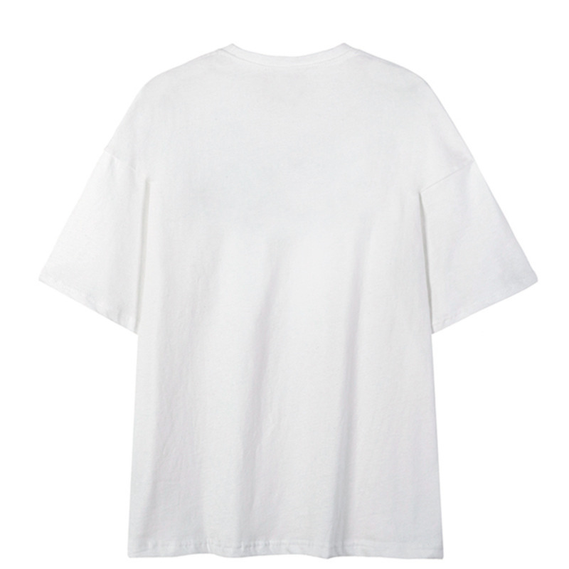 IEFB Men's Summer Letter Print Short Sleeve T-shirt Korean Round Neck Loose Casual Base Slim Tee Tops Man 9Y5843 210524