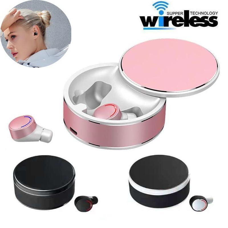 Mini Twins Wireless Bluetooth 5.0 Stereo Headset Waterproof Sport In Ear Head Phones TWS Earbuds Earphones With Charging Pack For Smartphone, Black
Mini Twins Wireless Bluetooth 5.0 Stereo Headset Waterproof Sport In Ear Head Phones TWS Earbuds Earphones With Charging Pack For Smartphone, Black