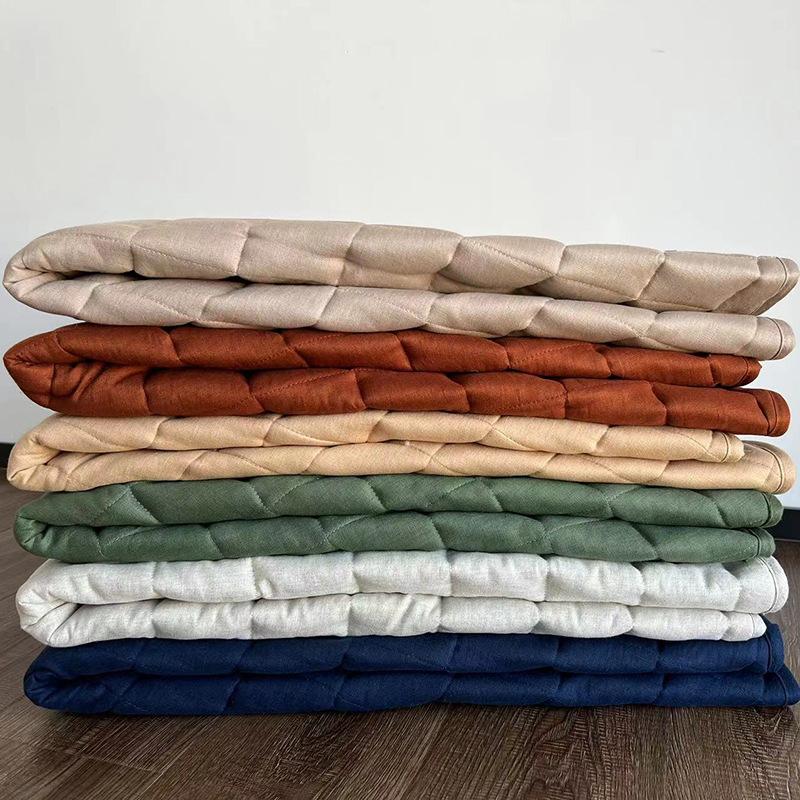 Carpets Cotton Plaid Baby Crawl Play Mattress Solid Color Thicken Rugs Washable Simple Rond Playpens Kids Bedroom Mat
Carpets Cotton Plaid Baby Crawl Play Mattress Solid Color Thicken Rugs Washable Simple Rond Playpens Kids Bedroom Mat