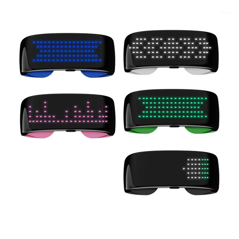 Smart Wristbands LED Display Wristband Luminous Armband Colorful Dynamic Figure For Night Running Riding Party1