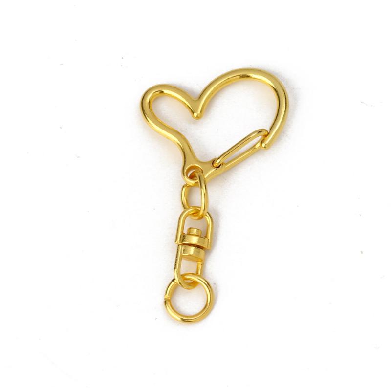 Keychains Doreen Box Iron Based Alloy Keychain & Keyring Gold Color Drop Star Heart Shaped Accessrioes For DIY Jewelry Making, 6 PCs
Keychains Doreen Box Iron Based Alloy Keychain & Keyring Gold Color Drop Star Heart Shaped Accessrioes For DIY Jewelry Making, 6 PCs