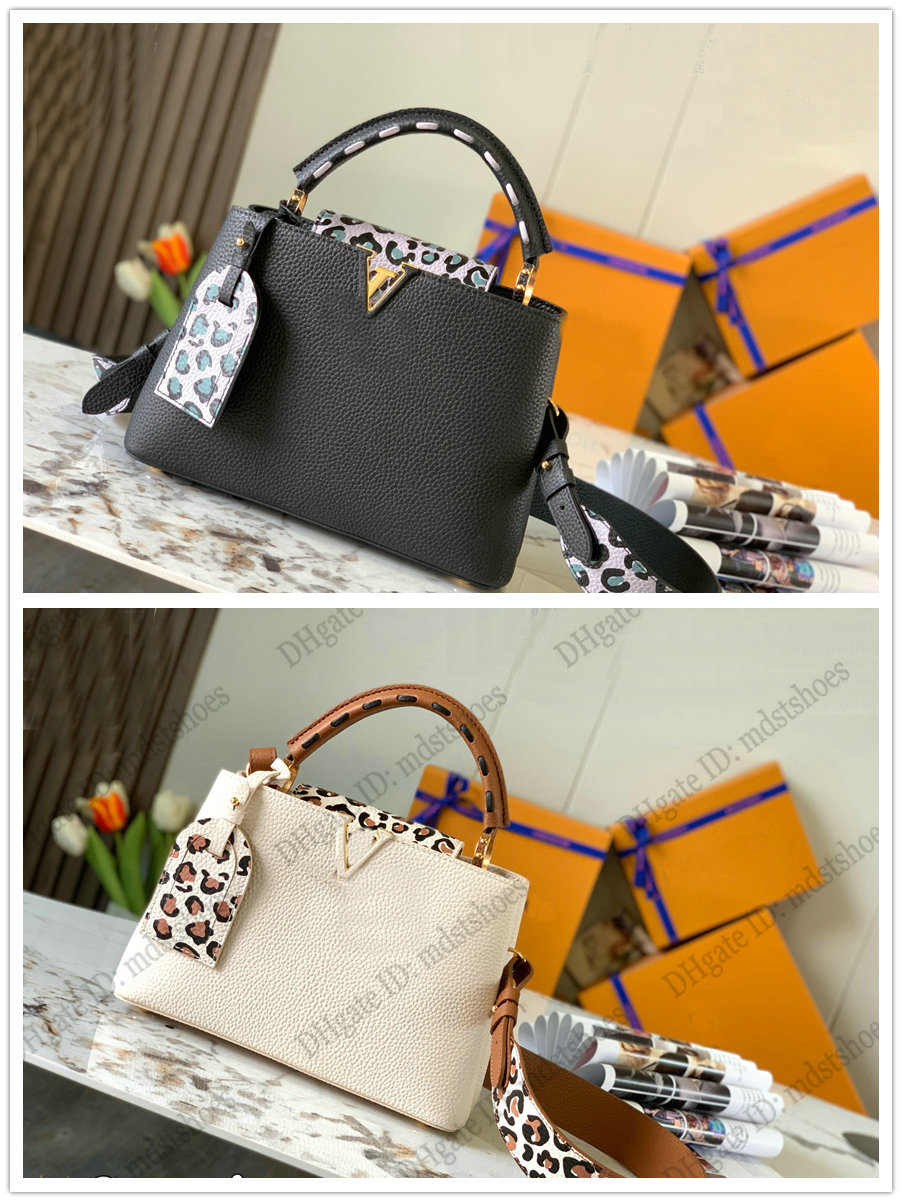 Capucines BB MM Leopard Print Handle Bag Wild at Heart Luminous Colorway Women Designer Shoulder Bags Luxury Casual Crossbody M58720 M58575
Capucines BB MM Leopard Print Handle Bag Wild at Heart Luminous Colorway Women Designer Shoulder Bags Luxury Casual Crossbody M58720 M58575