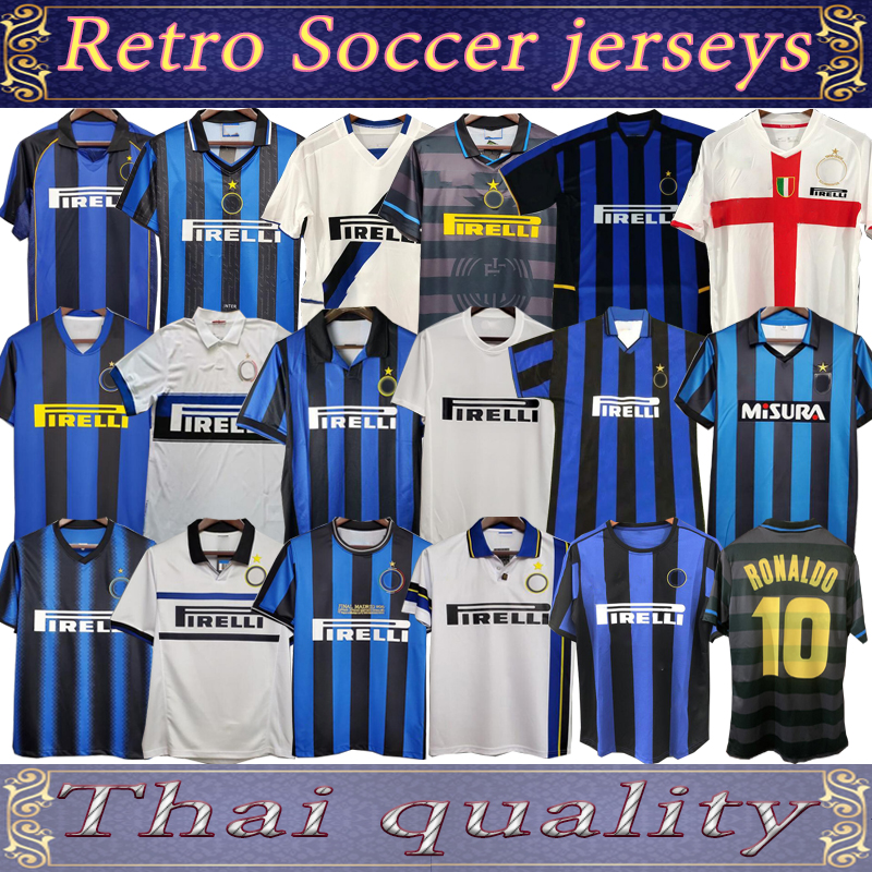 Retro Soccer jersey 2008 2009 2010 MILITO SNEIJDER ZANETTI Zamorano Pizarro ADRIANO Football MILAN 1997 Djorkaeff Baggio RONALDO Inter 02 03 04, Black;yellow
Retro Soccer jersey 2008 2009 2010 MILITO SNEIJDER ZANETTI Zamorano Pizarro ADRIANO Football MILAN 1997 Djorkaeff Baggio RONALDO Inter 02 03 04, Black;yellow