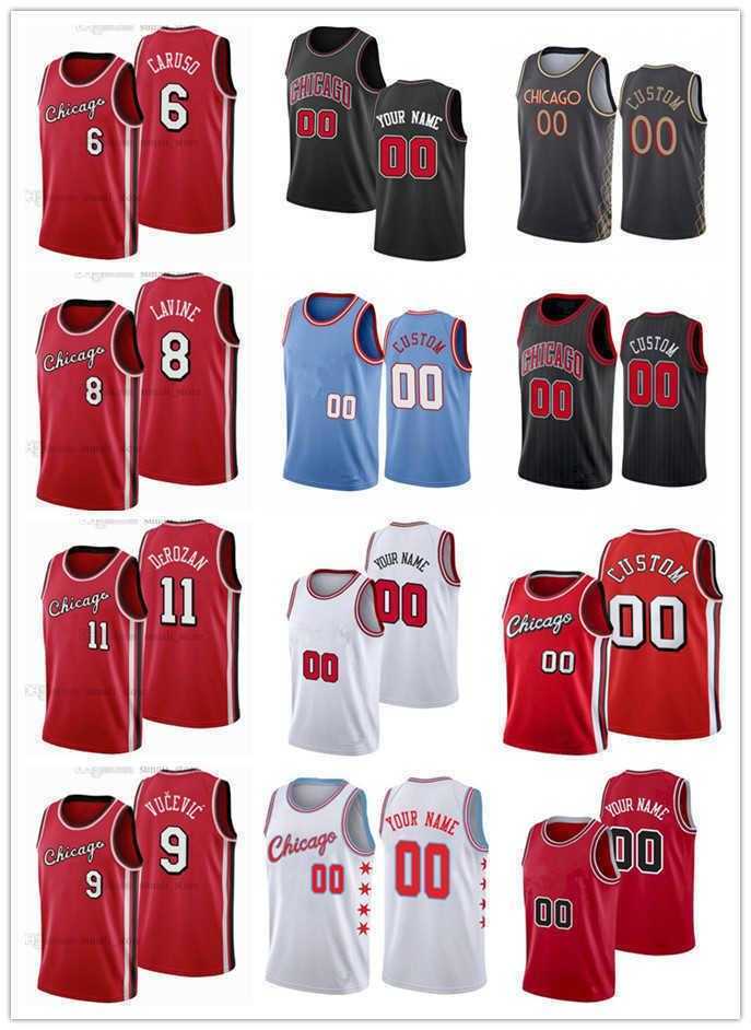 75th Mens Womens Youth ChicagoBullsAlex 6 Caruso DeMar 11 DeRozan Nikola 9 Vucevic Zach 8 LaVine Custom Basketball Jersey, Black;red
75th Mens Womens Youth ChicagoBullsAlex 6 Caruso DeMar 11 DeRozan Nikola 9 Vucevic Zach 8 LaVine Custom Basketball Jersey, Black;red