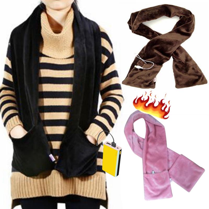 Scarves 2021 USB Heated Winter Scarf Men And Women Short Plush Shawl Smart Heating Solid Color With Hand Warmer Pocket
Scarves 2021 USB Heated Winter Scarf Men And Women Short Plush Shawl Smart Heating Solid Color With Hand Warmer Pocket