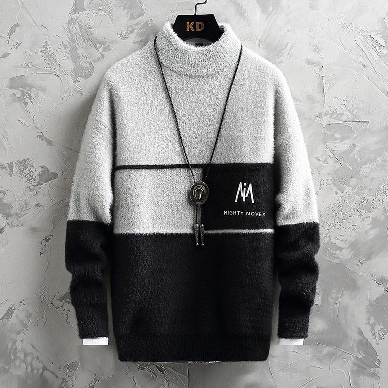 Men's Sweaters 2021 Autumn And Winter High Quality Mink Wool Sweater Fashion Round Neck Cashmere Thick Warm Men, White;black
Men's Sweaters 2021 Autumn And Winter High Quality Mink Wool Sweater Fashion Round Neck Cashmere Thick Warm Men, White;black