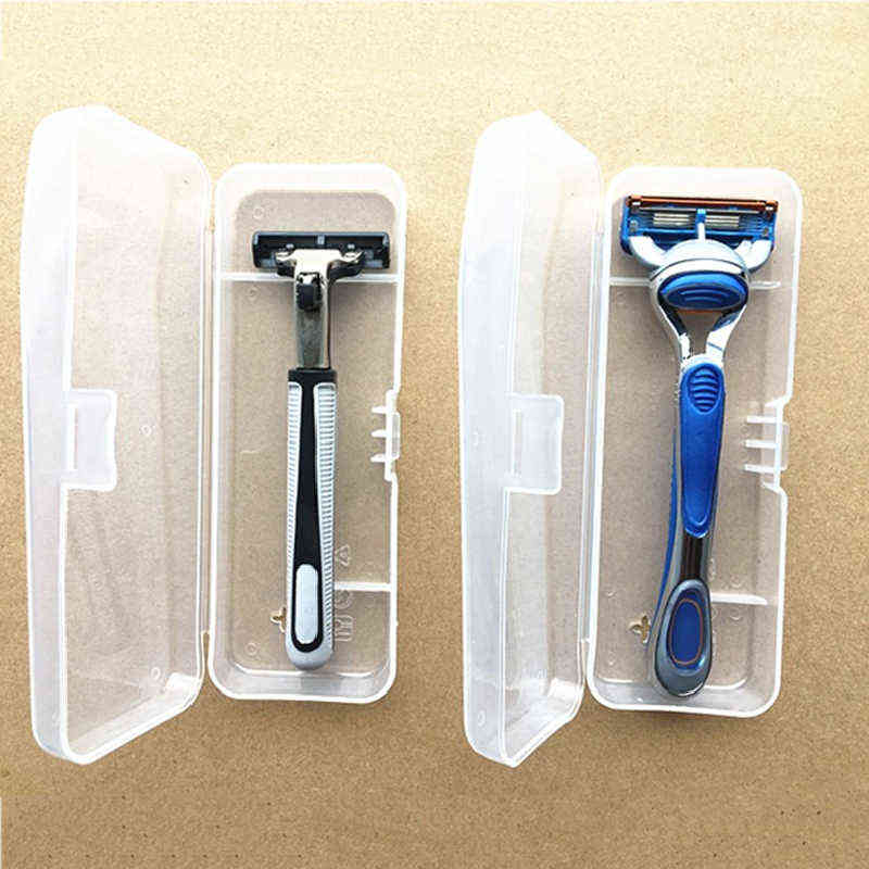 Men Universal Shaver Storage Box Handle Full Transparent Plastic Case Razor s Eco-friendly Pp Shaving High Quality
Men Universal Shaver Storage Box Handle Full Transparent Plastic Case Razor s Eco-friendly Pp Shaving High Quality