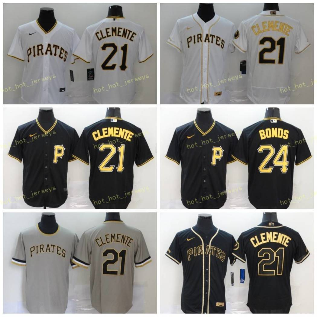 Mens 21 Roberto Clemente Baseball Jerseys 24 Barry Bonds 55 Josh Bell Stitched Flexbase Cool Base Team White Grey Black, Blue;black
Mens 21 Roberto Clemente Baseball Jerseys 24 Barry Bonds 55 Josh Bell Stitched Flexbase Cool Base Team White Grey Black, Blue;black
