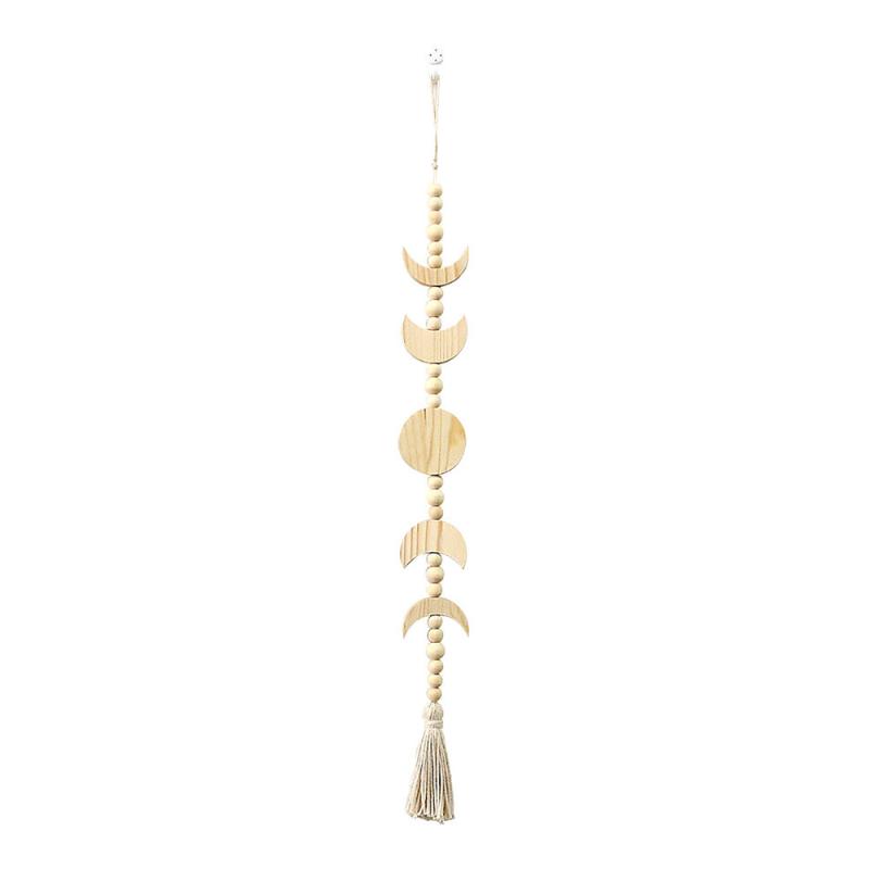 Decorative Objects & Figurines Tassel Pendant Nordic Wind Solar Eclipse Wall Hanging Rope Bracelets Decorations Decorate Wooden Bead Re
Decorative Objects & Figurines Tassel Pendant Nordic Wind Solar Eclipse Wall Hanging Rope Bracelets Decorations Decorate Wooden Bead Re