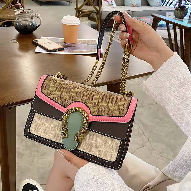 High quality vintage chain women designer evening bags lady fashion casual single shoulder crossbody phone purses no178, Brown
High quality vintage chain women designer evening bags lady fashion casual single shoulder crossbody phone purses no178, Brown