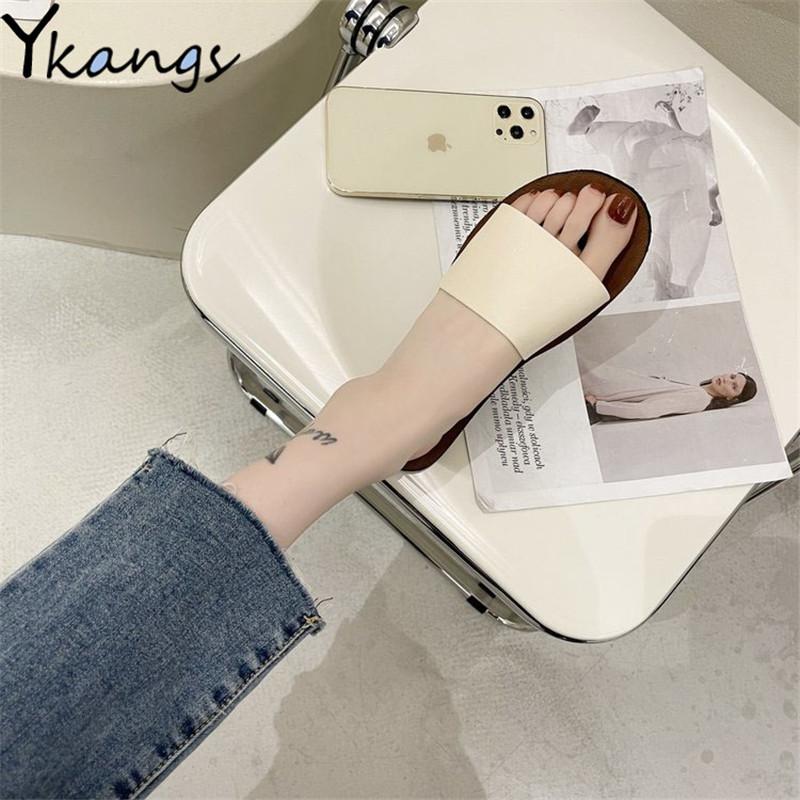 Summer Solid Color Non-slip Women Home Slippers Korean Style Flat Open Toe Breathable Sandals Ladies Quick-drying Beach, Beige
Summer Solid Color Non-slip Women Home Slippers Korean Style Flat Open Toe Breathable Sandals Ladies Quick-drying Beach, Beige
