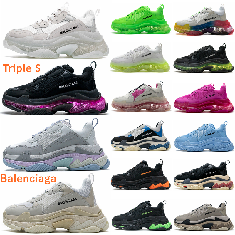 Paris Balenciaga Triple S Clear Sole Sneakers Mens Women Casual Shoes Makaron Pure Black White Green Platform Pink Sports Outdoor Old Dad Shoe, 38 dont pay it
Paris Balenciaga Triple S Clear Sole Sneakers Mens Women Casual Shoes Makaron Pure Black White Green Platform Pink Sports Outdoor Old Dad Shoe, 38 dont pay it
