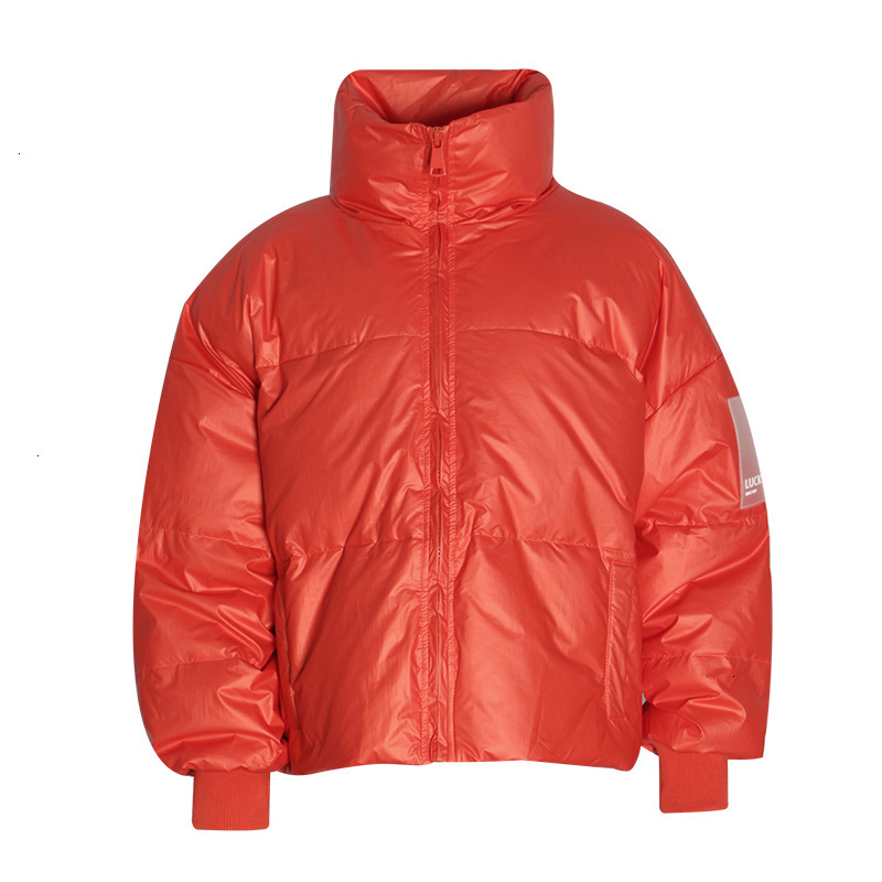 VGH Casual Solid Cotton Coat For Women Turtleneck Long Sleeve Minimalist Parkas Female Fashion New Clothing Winter Tide 210421