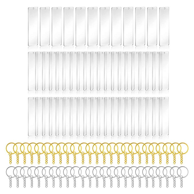Keychains 150Pcs Acrylic Keychain Blank With Rings For Vinyl, Clear Key Chains Rectangle Blanks DIY Crafts And Project
Keychains 150Pcs Acrylic Keychain Blank With Rings For Vinyl, Clear Key Chains Rectangle Blanks DIY Crafts And Project
