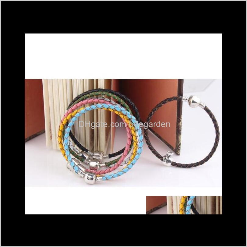 Charm Bracelets Drop Delivery 2021 Authentic Sier Clasp Bead Original Stamp Woven Leather Fits Pandora Charms Bracelet Diy Fashion Jewelry Ps
Charm Bracelets Drop Delivery 2021 Authentic Sier Clasp Bead Original Stamp Woven Leather Fits Pandora Charms Bracelet Diy Fashion Jewelry Ps
