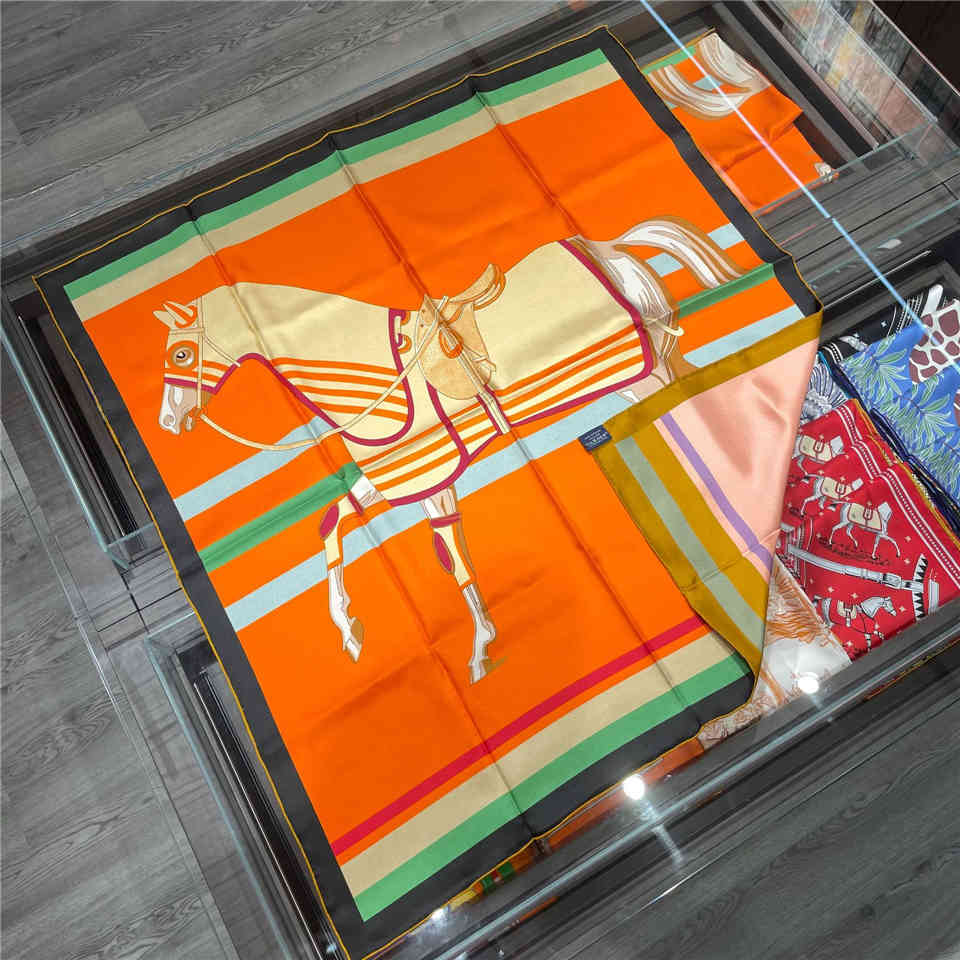 90cm Double Sided 100% Natural Brand Design Horse Real Silk Square Scarf Shawl Women Hijab Bandana Kerchief 2021
90cm Double Sided 100% Natural Brand Design Horse Real Silk Square Scarf Shawl Women Hijab Bandana Kerchief 2021