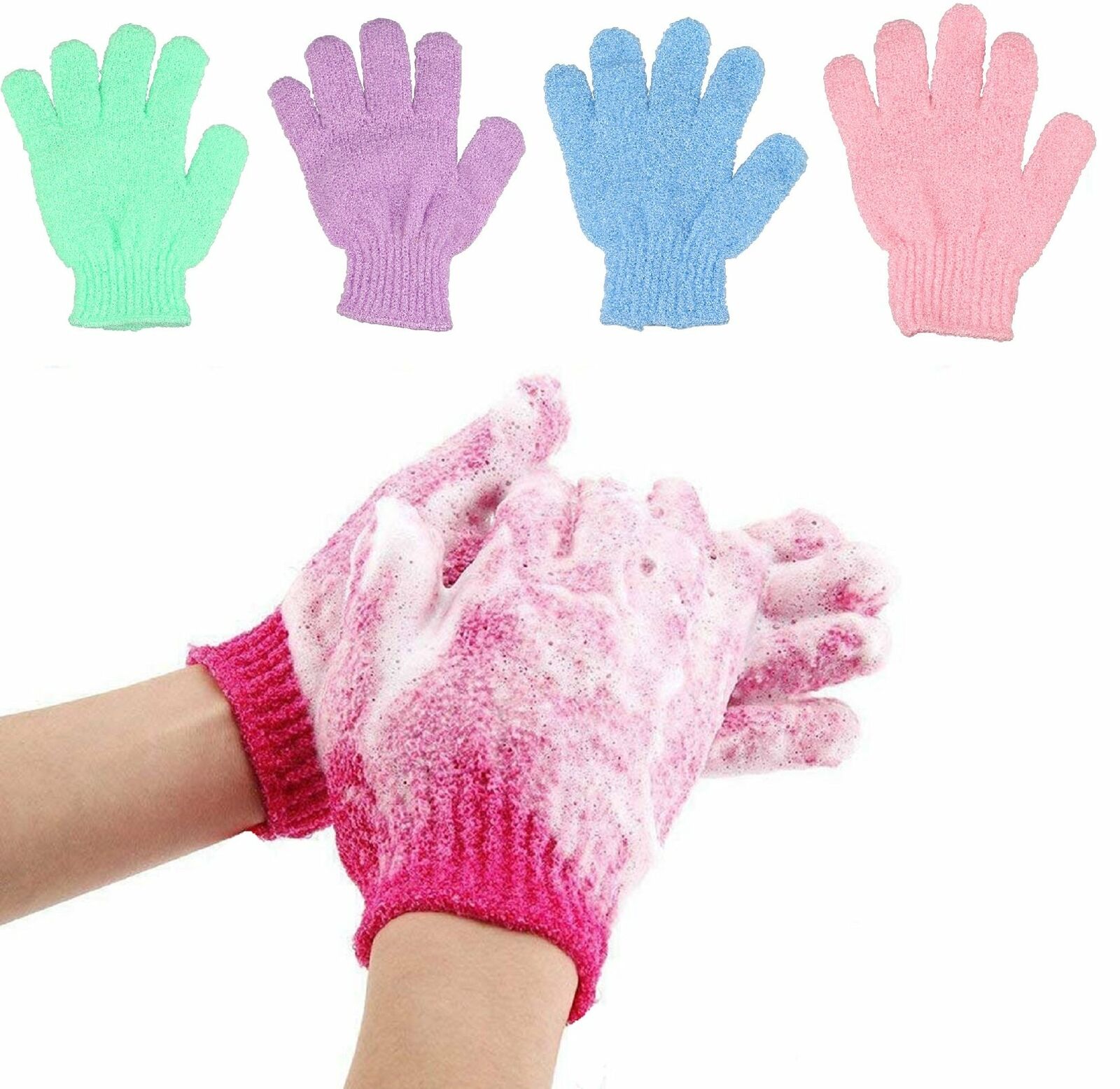 Exfoliating Spa Bath Gloves Shower Soap Clean Hygiene Body Scrub Loofah Massage
Exfoliating Spa Bath Gloves Shower Soap Clean Hygiene Body Scrub Loofah Massage