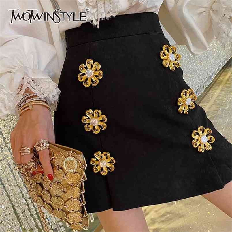Black Patchwork Casual Skirt For Women High Waist Button Minimalist Solid Mini Skirts Females Summer Style 210521, White
Black Patchwork Casual Skirt For Women High Waist Button Minimalist Solid Mini Skirts Females Summer Style 210521, White