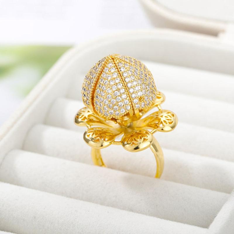 Wedding Rings Fashion Rose Ring Personality Diamond Open For Women Engagement, Slivery;golden
Wedding Rings Fashion Rose Ring Personality Diamond Open For Women Engagement, Slivery;golden
