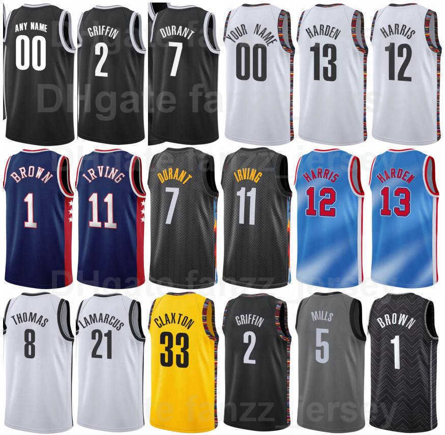 Screen Printed Basketball Nicolas Claxton Jersey 33 Timothe Luwawu-Cabarrot 9 Patty Mills 5 DayRon Sharpe Cameron Thomas 8 LaMarcus Aldridge, Black
Screen Printed Basketball Nicolas Claxton Jersey 33 Timothe Luwawu-Cabarrot 9 Patty Mills 5 DayRon Sharpe Cameron Thomas 8 LaMarcus Aldridge, Black