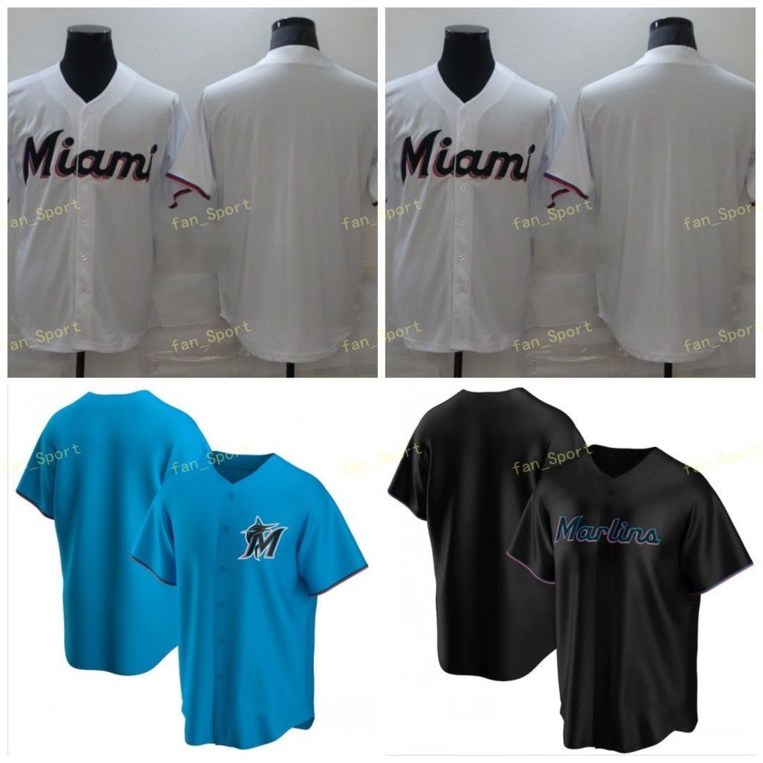 Mens Miami Baseball Jerseys Marlin Stitched Flexbase Cool Base Team White Blue Black
Mens Miami Baseball Jerseys Marlin Stitched Flexbase Cool Base Team White Blue Black