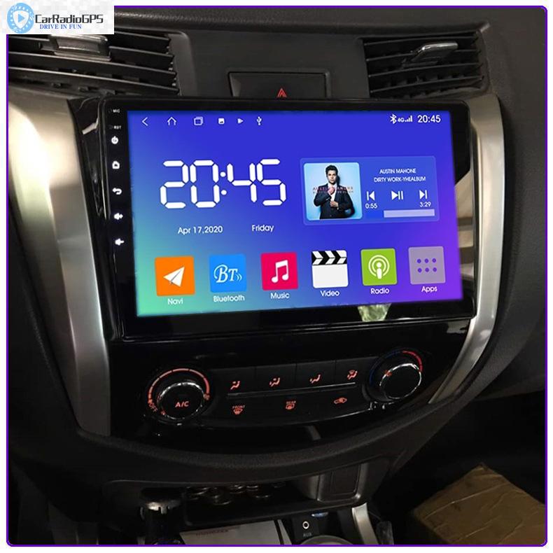 Car dvd Radio Stereo 9 Inch HD Touch Screen GPS Navigation Video Player 4G+64G for Nissan NAVARA NP300 2016-2018