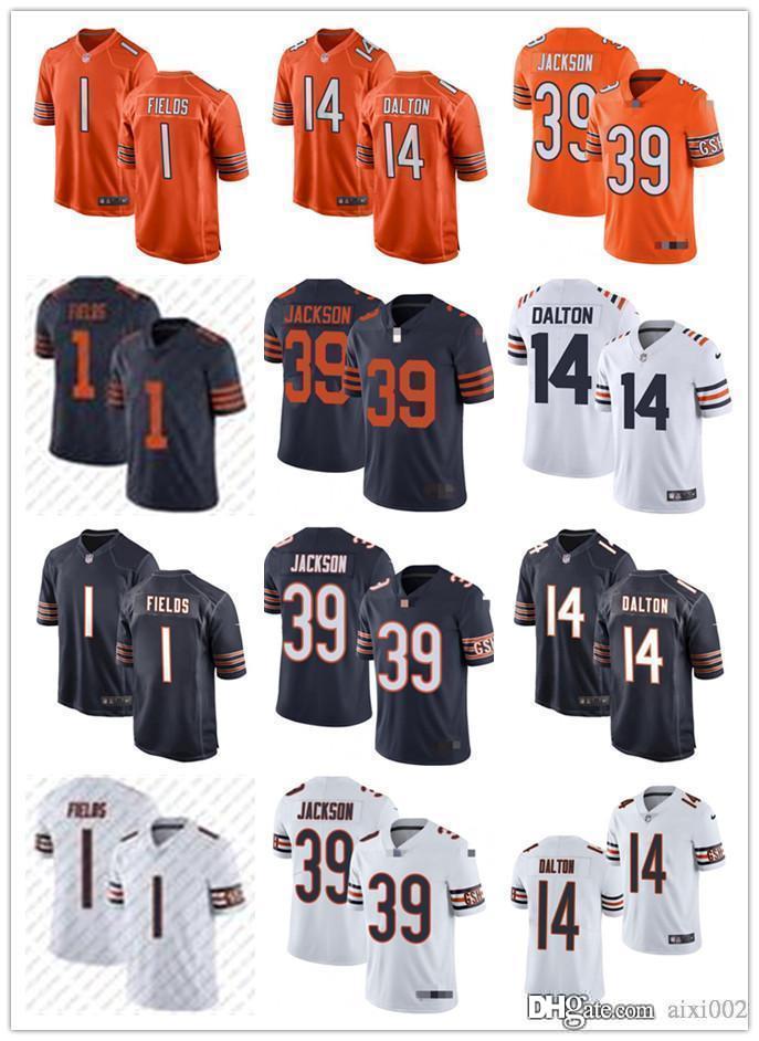 Mens Womens Youth Chicago Bears 39 Eddie Jackson 1 Justin Fields 14 Andy Dalton White orange navy Customs Football Jerseys, Black;red
Mens Womens Youth Chicago Bears 39 Eddie Jackson 1 Justin Fields 14 Andy Dalton White orange navy Customs Football Jerseys, Black;red
