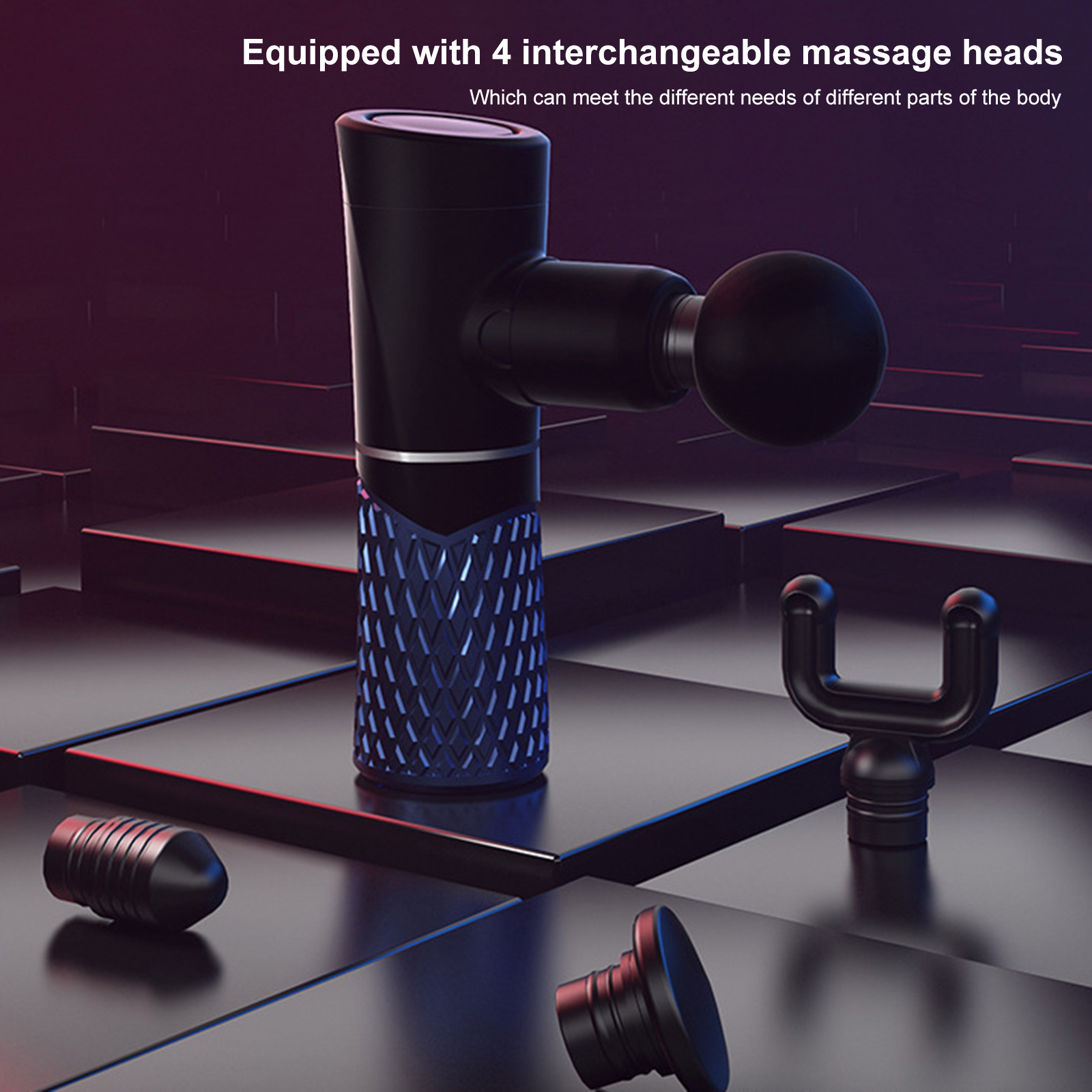 Mini Electric Muscle Massager Gun Handheld Percussion Deep Tissue for Gym Office Home Pain Relief with 4 Detachable Massage HeadScouts
Mini Electric Muscle Massager Gun Handheld Percussion Deep Tissue for Gym Office Home Pain Relief with 4 Detachable Massage HeadScouts