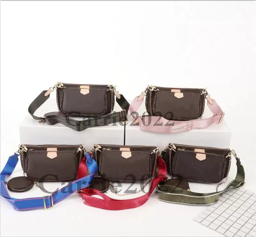 2021 Women Luxurys Designers bags womens crossbody bag Genuine handbags purses lady tote Coin Purse 3pcs M44823
2021 Women Luxurys Designers bags womens crossbody bag Genuine handbags purses lady tote Coin Purse 3pcs M44823