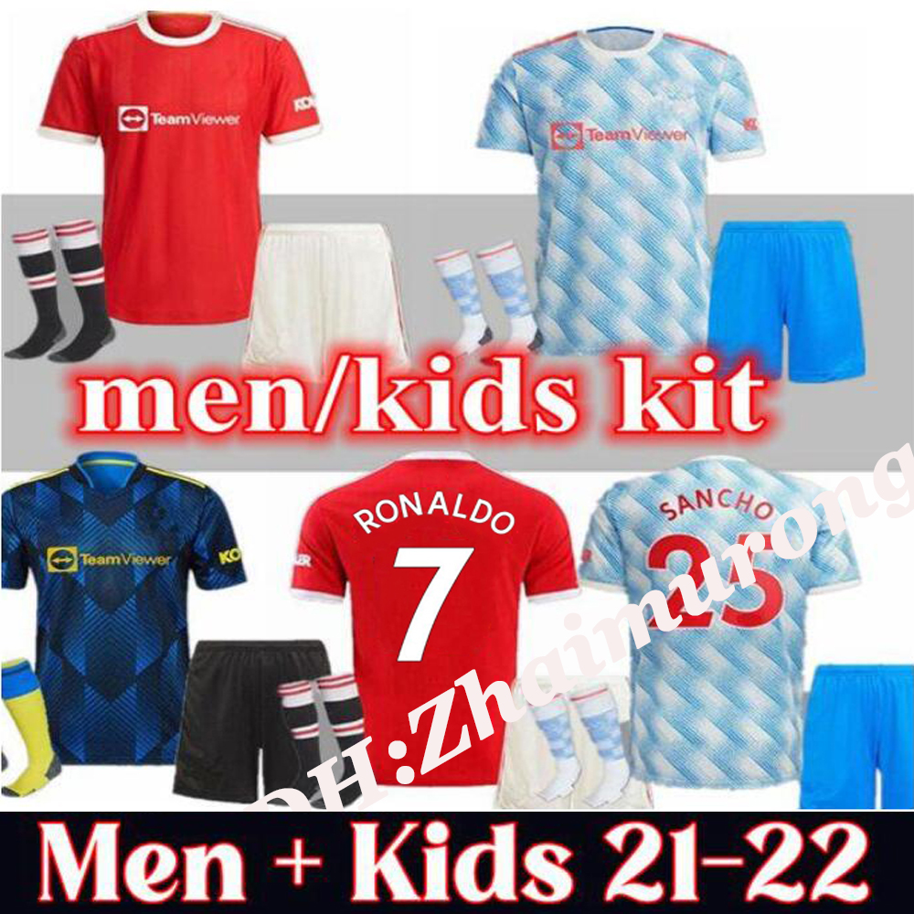 2021/22 men and kids kit sets Manchester soccer jersey RONALDO 21 22 SANCHO UNITED MAN BRUNO B. FERNANDES LINGARD POGBA RASHFORD Camiseta futbol football shirt UTD, 3rd
2021/22 men and kids kit sets Manchester soccer jersey RONALDO 21 22 SANCHO UNITED MAN BRUNO B. FERNANDES LINGARD POGBA RASHFORD Camiseta futbol football shirt UTD, 3rd