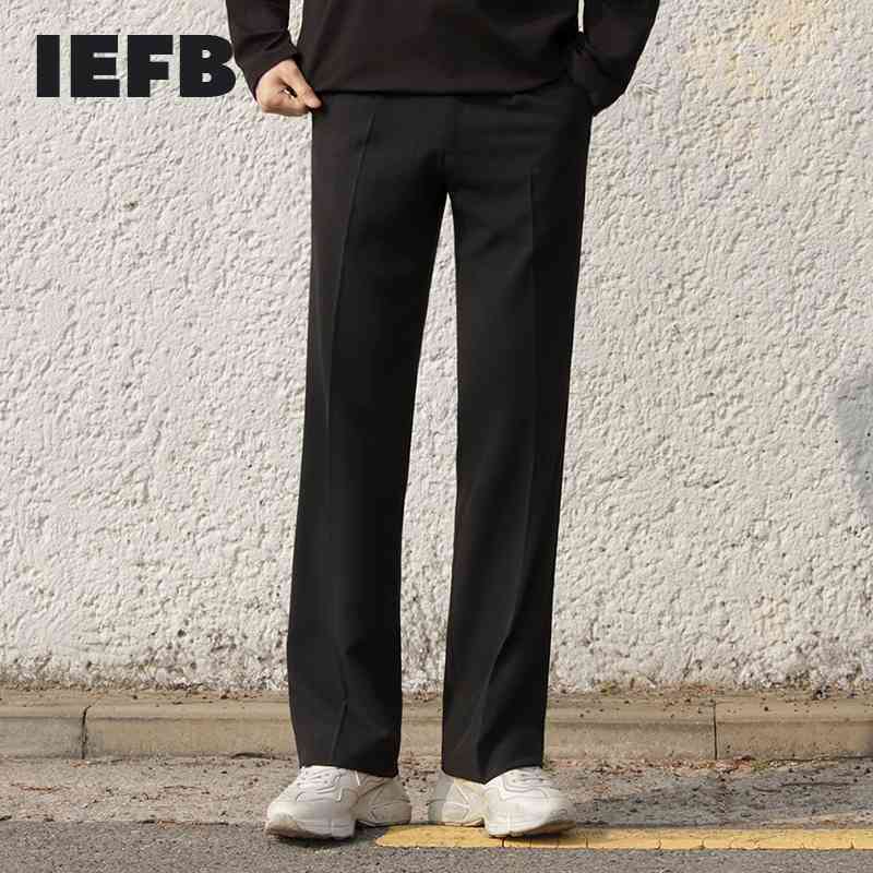 IEFB men's loose straight suit pants mens Korean fashion wide leg pants casual basic tend black trousers Spring Autumn 9Y4527 210524
IEFB men's loose straight suit pants mens Korean fashion wide leg pants casual basic tend black trousers Spring Autumn 9Y4527 210524