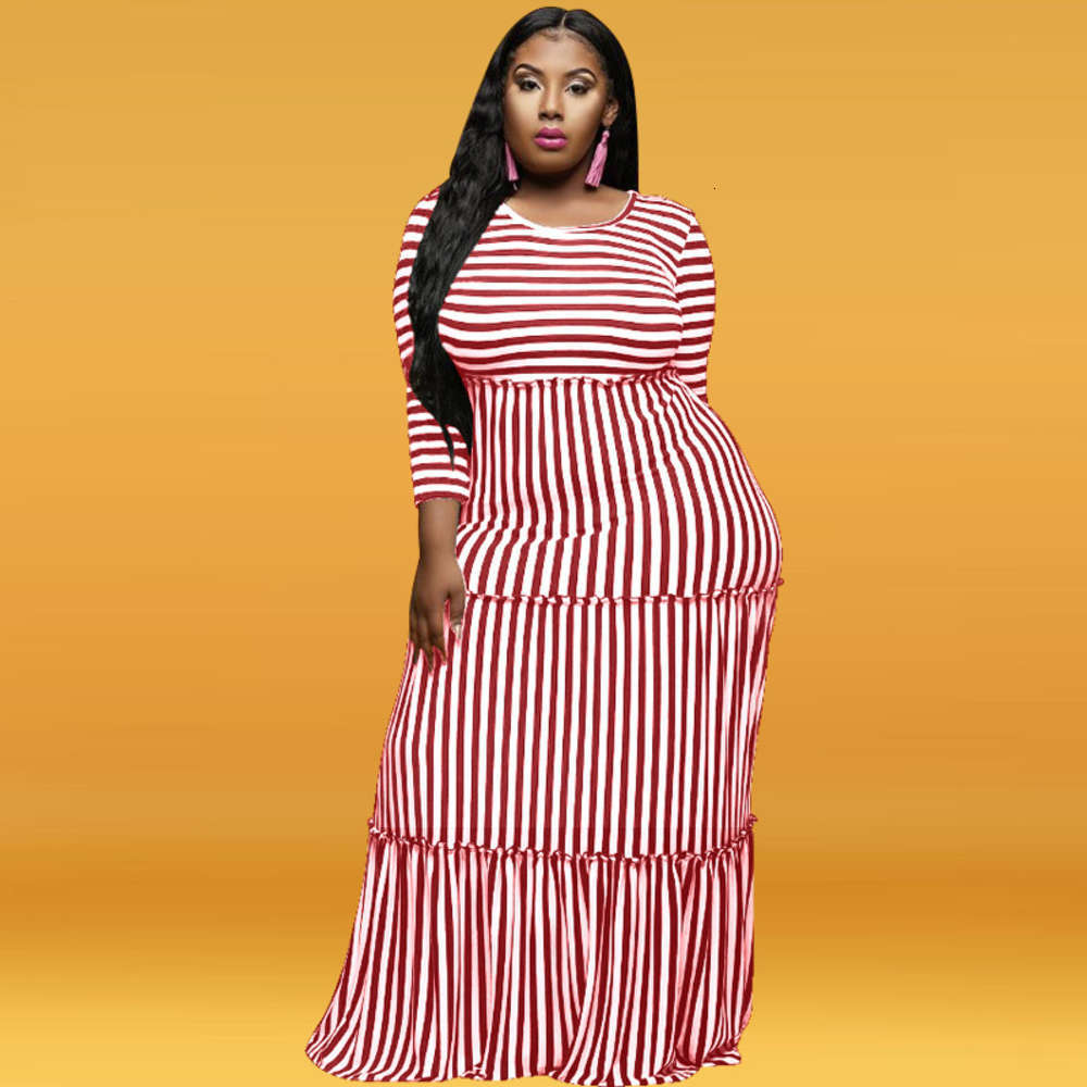 Casual Dresses women's vertical and horizontal strip 3 / 4 sleeve lace oversize drs, Red
Casual Dresses women's vertical and horizontal strip 3 / 4 sleeve lace oversize drs, Red