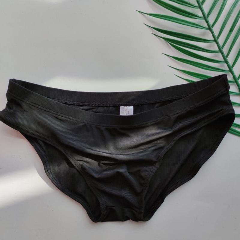 Underpants Mens Sexy Ice Silk Briefs U Convex Pouch Underwear Breathable Panties Knickers Men's Thread Triangle, Black;white
Underpants Mens Sexy Ice Silk Briefs U Convex Pouch Underwear Breathable Panties Knickers Men's Thread Triangle, Black;white