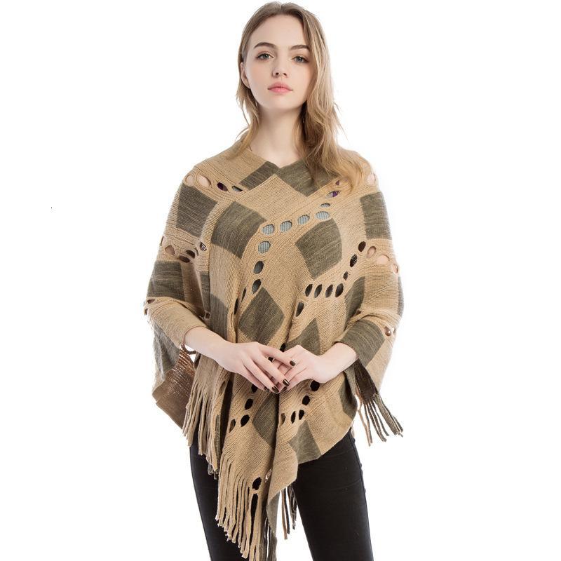 Women's Woman Sweaters Elegant Fashion V-Neck Batwing Tassel Capes Women Stylish Geometric Hollow Cloaks Ladies Shawl Loose Knit Tops, Beige
Women's Woman Sweaters Elegant Fashion V-Neck Batwing Tassel Capes Women Stylish Geometric Hollow Cloaks Ladies Shawl Loose Knit Tops, Beige