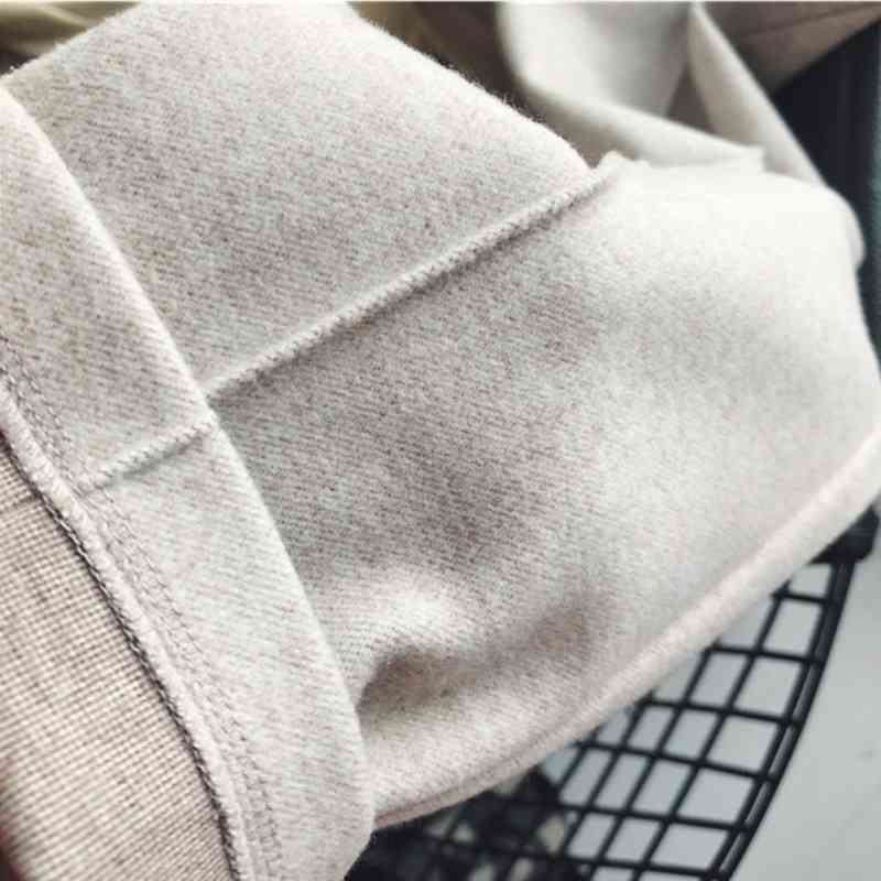 Harem Pants Autumn and Winter Women Thick High Waist Ankle-length Female Loose Casual Straight Suit 6991 50 210519