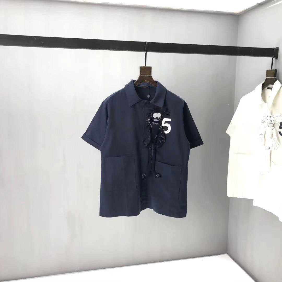 2021 spring and summer new high grade cotton printing short sleeve round neck panel T-Shirt Size: m-l-xl-xxl-xxxl Color: black white xf43, Blue
2021 spring and summer new high grade cotton printing short sleeve round neck panel T-Shirt Size: m-l-xl-xxl-xxxl Color: black white xf43, Blue