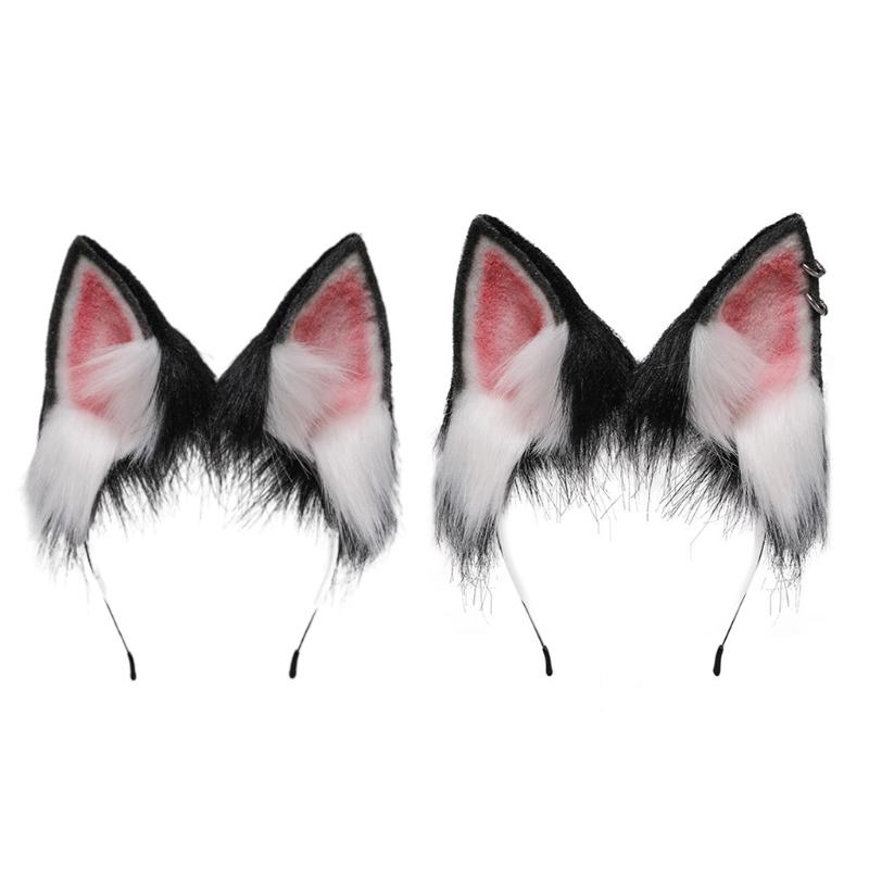 Hair Clips & Barrettes Animal Dog Ears Hoop Plush Headdress Cosplay Halloween Party Headband, Golden;silver
Hair Clips & Barrettes Animal Dog Ears Hoop Plush Headdress Cosplay Halloween Party Headband, Golden;silver