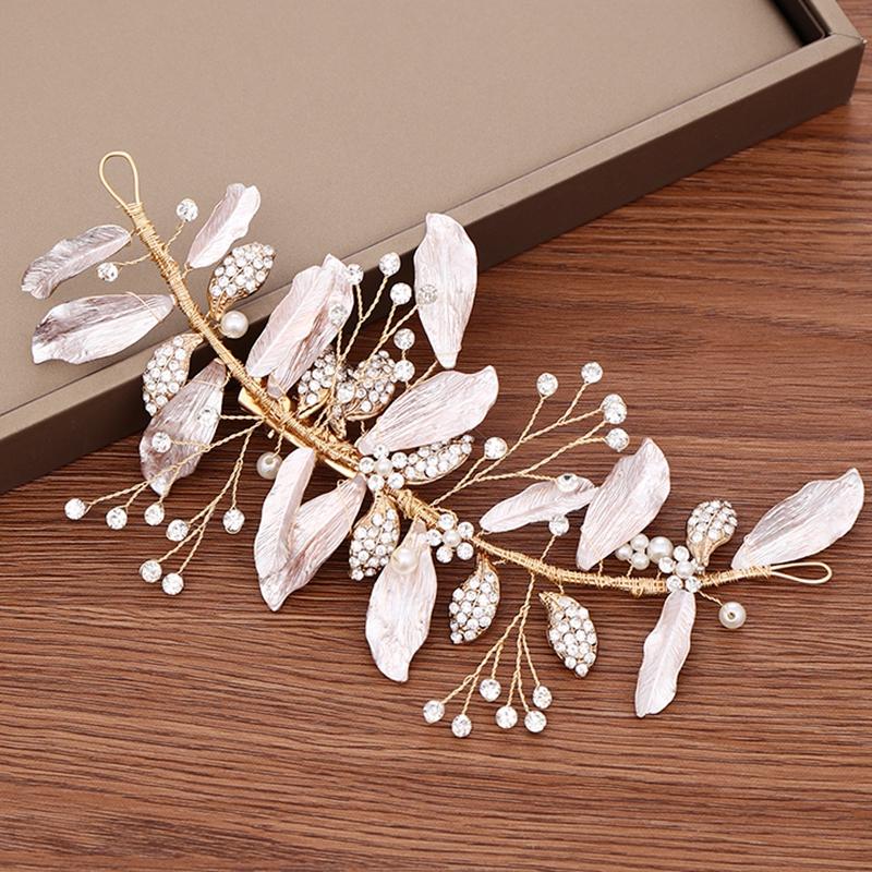 Hair Clips & Barrettes Bridal Headband Pearl Rhinestone Wedding Accessories Tiara Handmade Gold For Women Jewelry, Golden;silver
Hair Clips & Barrettes Bridal Headband Pearl Rhinestone Wedding Accessories Tiara Handmade Gold For Women Jewelry, Golden;silver