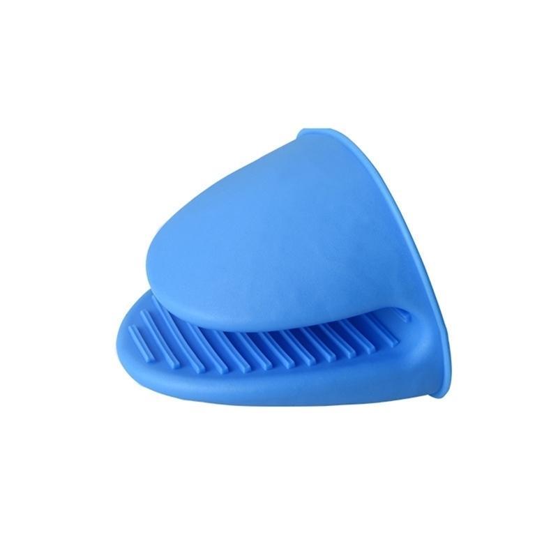 BBQ Tools Silicone Heat Resistant Gloves Clips Insulation Non Stick Anti-slip Pot Bowel Holder Clip Cooking Baking Oven Mitts