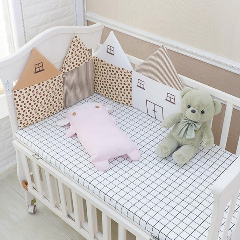 Bedding Sets 4Pcs Baby Bed Bumper Rail Guard Borns Cot Crib Protector Set INS Nordic Kids Room Decoration
Bedding Sets 4Pcs Baby Bed Bumper Rail Guard Borns Cot Crib Protector Set INS Nordic Kids Room Decoration
