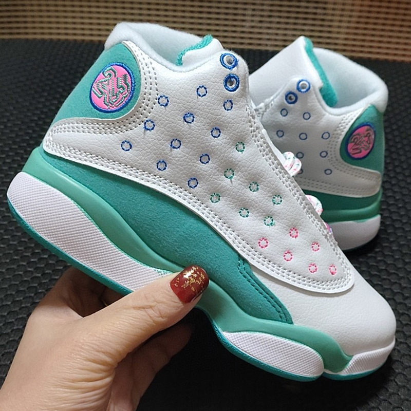 2022 Baby Jumpman 13 Kids Basketball Shoes Youth Children Athletic 13s Lucky Green He Got Game Chicago Sports Shoe for Boy Girls Shoes white, As photo 13
2022 Baby Jumpman 13 Kids Basketball Shoes Youth Children Athletic 13s Lucky Green He Got Game Chicago Sports Shoe for Boy Girls Shoes white, As photo 13