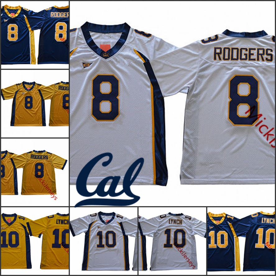 NCAA Custom Cal Bears Stitched Football Jersey 72 Mitchell Schwartz 27 Ashtyn Davis 6 Jaylinn Hawkins 8 Aaron Rodgers Jersey Marshawn Lynch Jared Goff 7 Chase Garbers