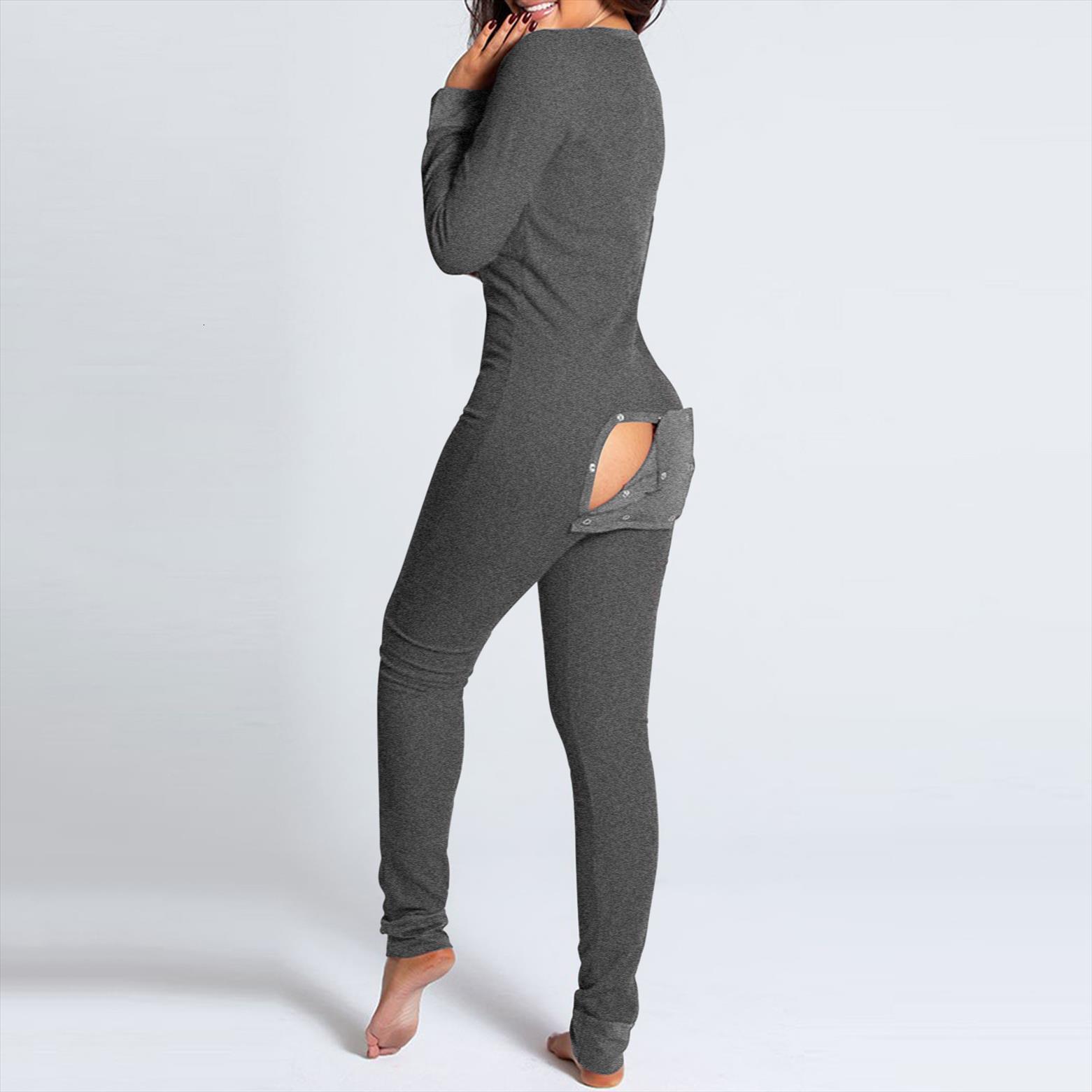 Sexy V Neck Onesies Pijamas Womens Jumpsuits Button Down Front Functional Buttoned Flap Pajamas Adults Sleepwear Jumpsuit Pyjama Femme, Purple
Sexy V Neck Onesies Pijamas Womens Jumpsuits Button Down Front Functional Buttoned Flap Pajamas Adults Sleepwear Jumpsuit Pyjama Femme, Purple