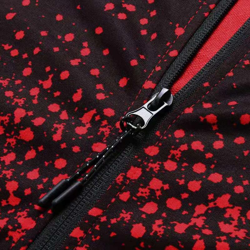 Men's Casual Sports Suit Gradient Stripe Strong Tracksuits