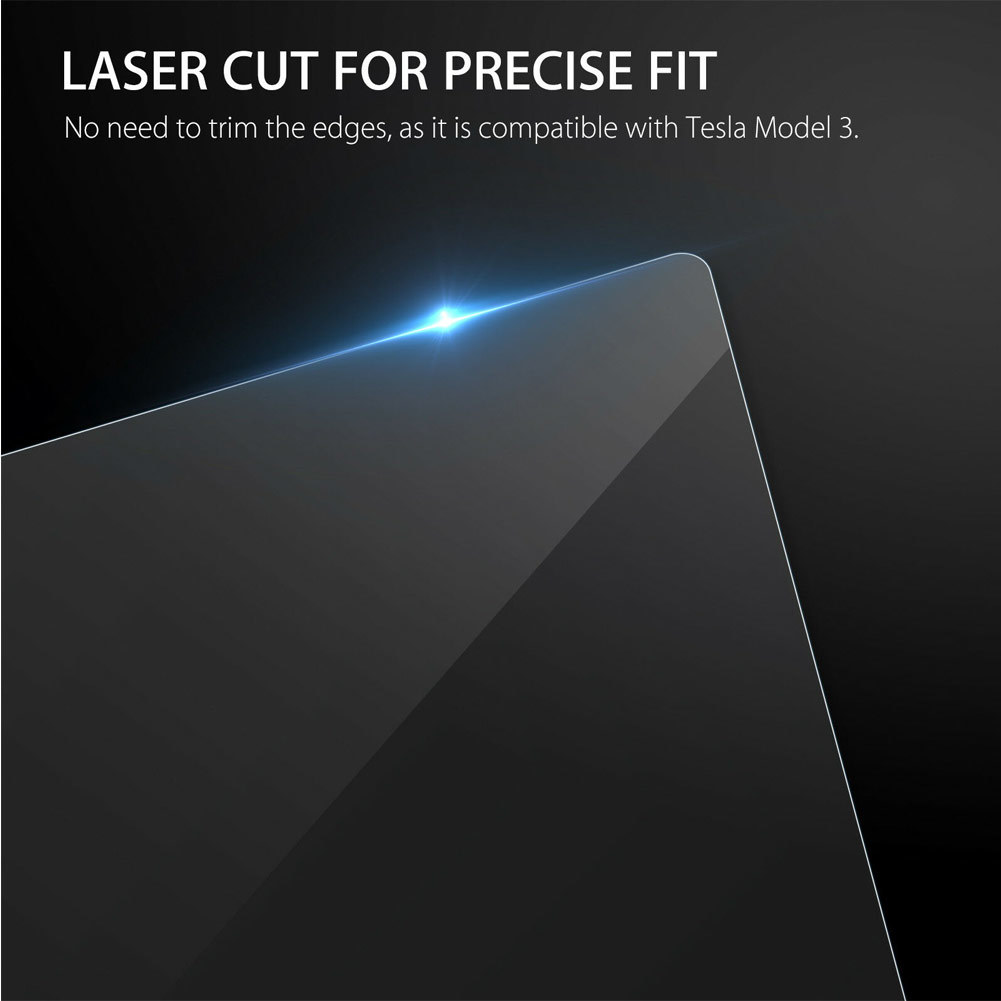 15/17 inch Car Clear Tempered Glass Screen Protector for Tesla Model 3 Navigation Protection Auto accessories ModelY ModelX with Carton Retail Package