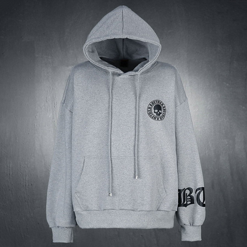 Men' Hoodie O-Neck Long Sleeve Streetwear Loose Skull Letter Print Muscle Brothers Basic Trendy Coat Autumn Winter, Red
Men' Hoodie O-Neck Long Sleeve Streetwear Loose Skull Letter Print Muscle Brothers Basic Trendy Coat Autumn Winter, Red